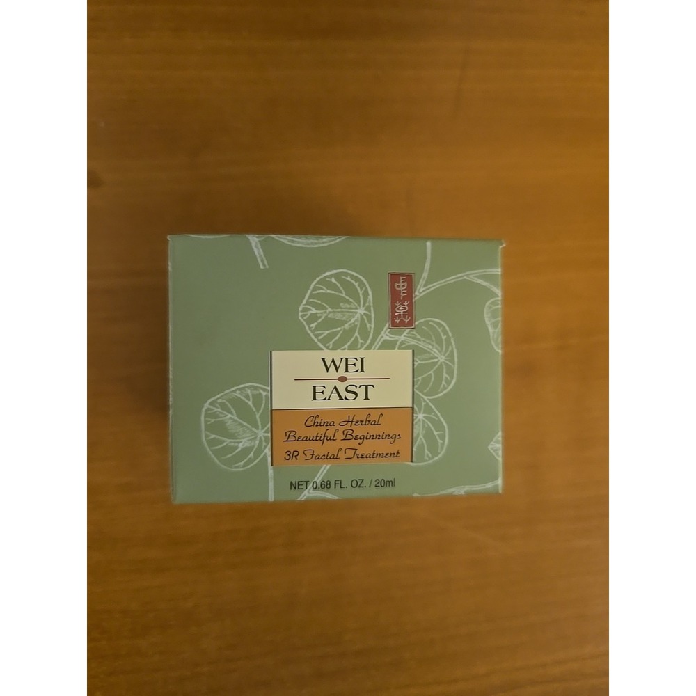WEI EAST China Herbal Beautiful Beginnings 3R Facial Treatment Net .68 FL OZ NIB